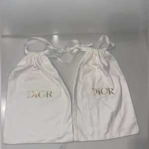 Authentic Dior Set of 2 dust bags